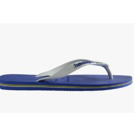 NWT Havaianas Kids' Brazil Logo Flip Flops size  2Y - Picture 3 of 4